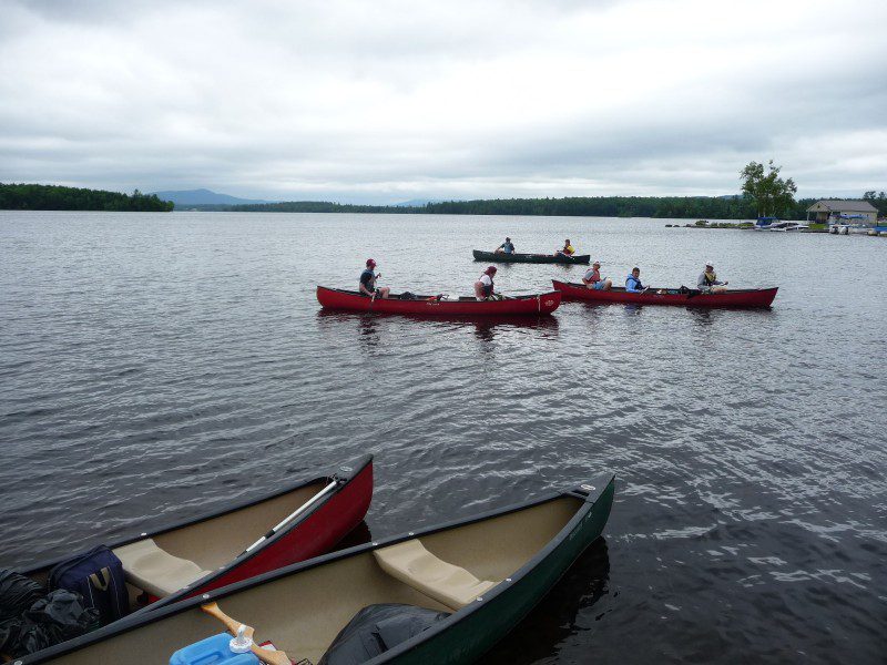 The SA2s Canoe Lake Umbagog and the Androscoggin River Camp Moosilauke